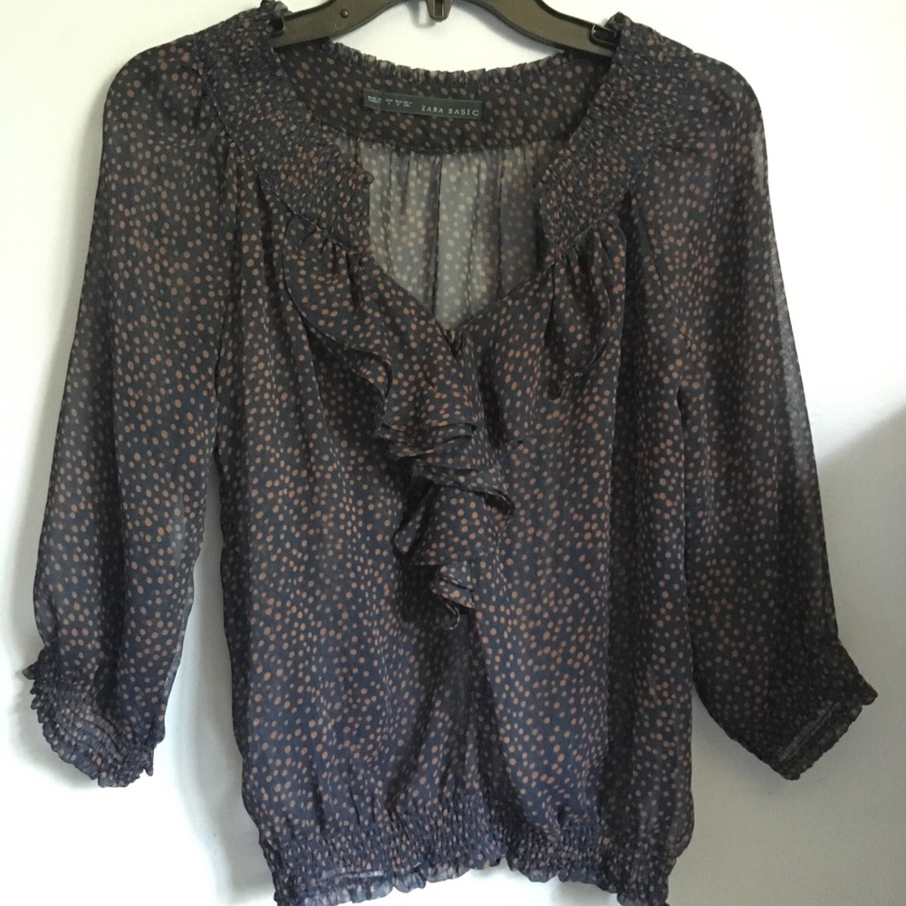 🔴Zara Polkadot Professional Shirt🔴